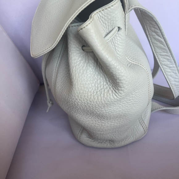 Vintage Coach Sonoma Cream Pebbled leather backpack  #4911 - Picture 5 of 8